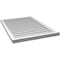 Ekena Millwork Vertical Surface Mount PVC Gable Vent w/ 2"W x 2"H , Brickmould Sill Frame, 28"W x 40"H GVPVE28X4003SN - alternate 4